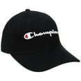 thumbnail image 1 of Champion Men's Life Script Logo Classic Twill Hat Cap Black OS, 1 of 2