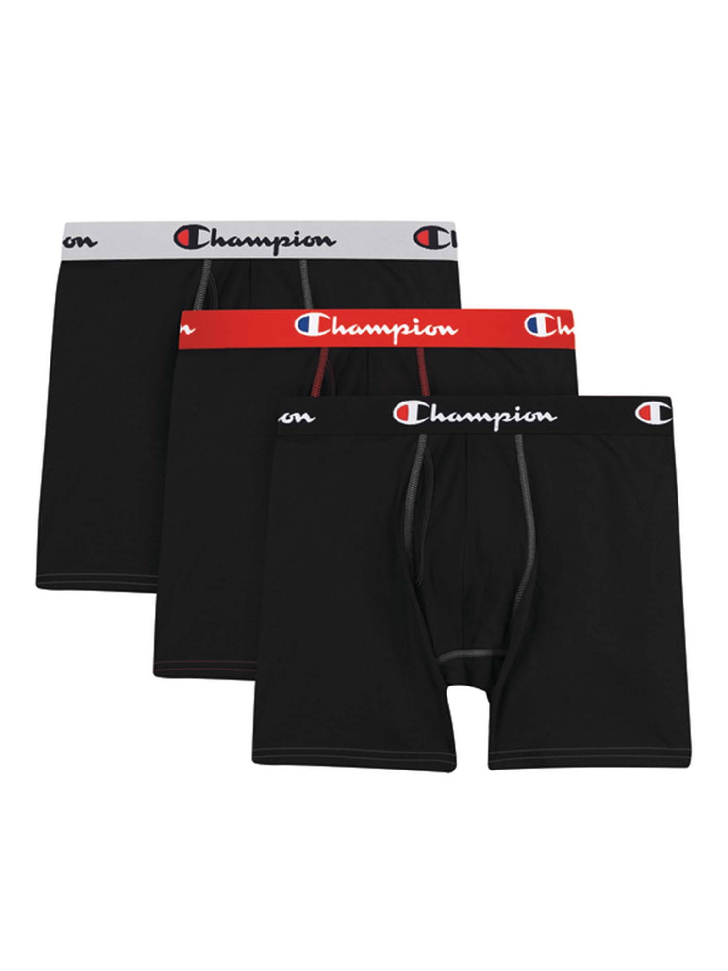 Pengeudlån Vil jernbane Champion Men's Lightweight Stretch Total Support Pouch Boxer Brief, 3 Pack  - Walmart.com