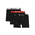 thumbnail image 1 of Champion Men's Lightweight Stretch Total Support Pouch Boxer Brief, 3 Pack, 1 of 6