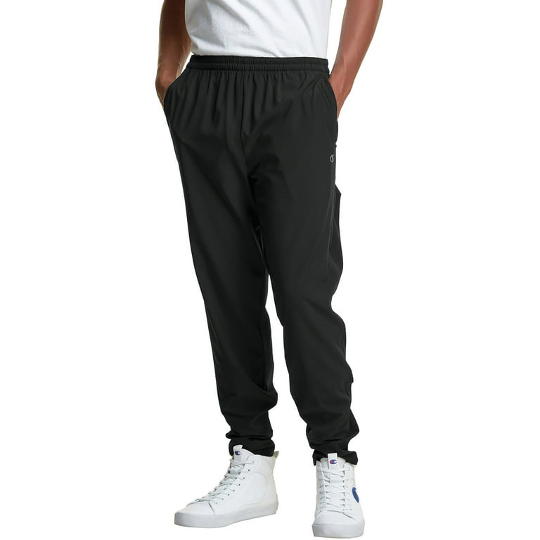 Champion Men's Lightweight Woven Running Pant, up to Size 2XL