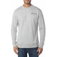 thumbnail image 1 of Champion Men's Long Sleeve French Terry Crewneck Pullover Sweatshirt (Grey, Large), 1 of 2