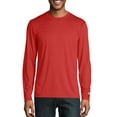 thumbnail image 1 of Champion Men's Long Sleeve Performance T-Shirt, up to Size 3XL, 1 of 5