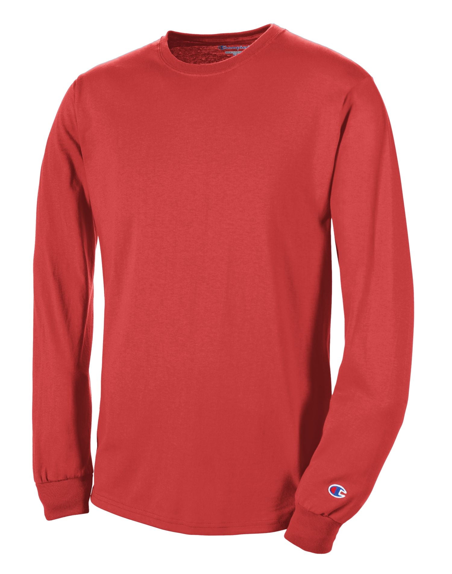 Champion tagless long sleeve t-shirt hotsell