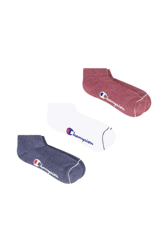 Men’s Low Cut Socks 3 Pack – Half Terry Cushion, Moisture-Wicking, Arch Support, Stretch Comfort, Sizes 6–12.5