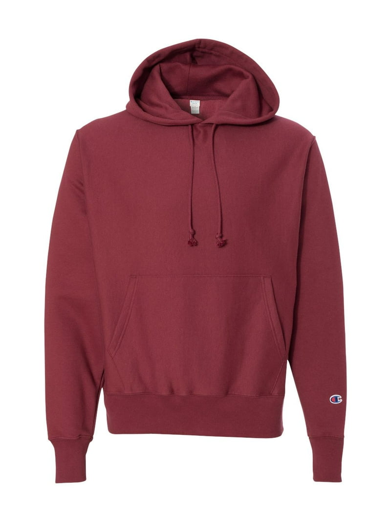 Champion Men's Men' Reverse Weave Fleece Pullover Hoodie, Maroon