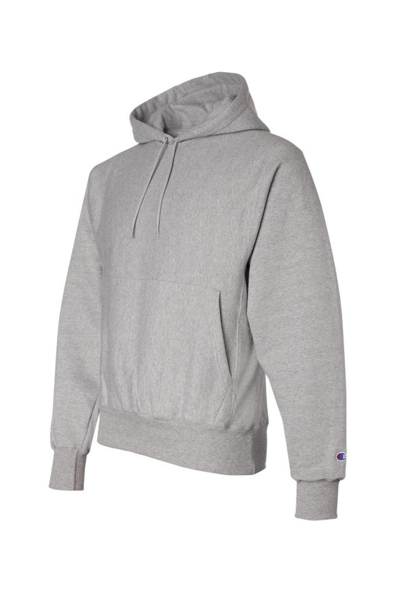 Men's Men' Reverse Weave Fleece Pullover Hoodie, Oxford Gray, X-Large