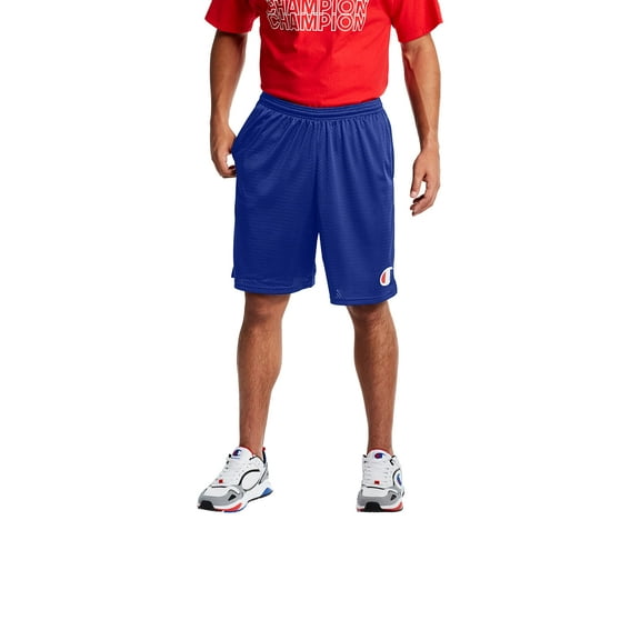 Champion Men's Mesh Shorts, 9" Basketball and Gym Shorts