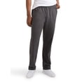 thumbnail image 1 of Champion Men's Open-Bottom Lounge Pants, Standard Fit, Lightweight Cotton Blend, Sizes S-4XL, 1 of 6