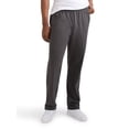 thumbnail image 1 of Champion Men's Open-Bottom Lounge Pants, Standard Fit, Lightweight Cotton Blend, Sizes S-4XL, 1 of 4