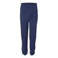 thumbnail image 1 of Champion Men's P900 Hip Logo Double Dry Fleece Elastic Cuff Jogger Pants Nvy 2XL, 1 of 2