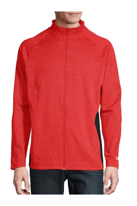 Men's Performance Fleece Full Zip Jacket, up to Size 3XL