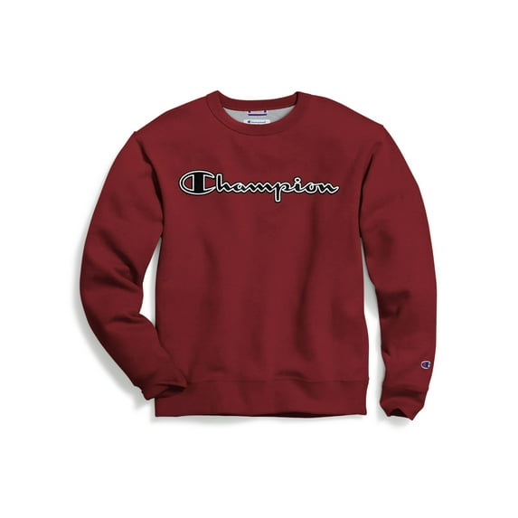 Champion Men's Powerblend Applique Crew Sweatshirt