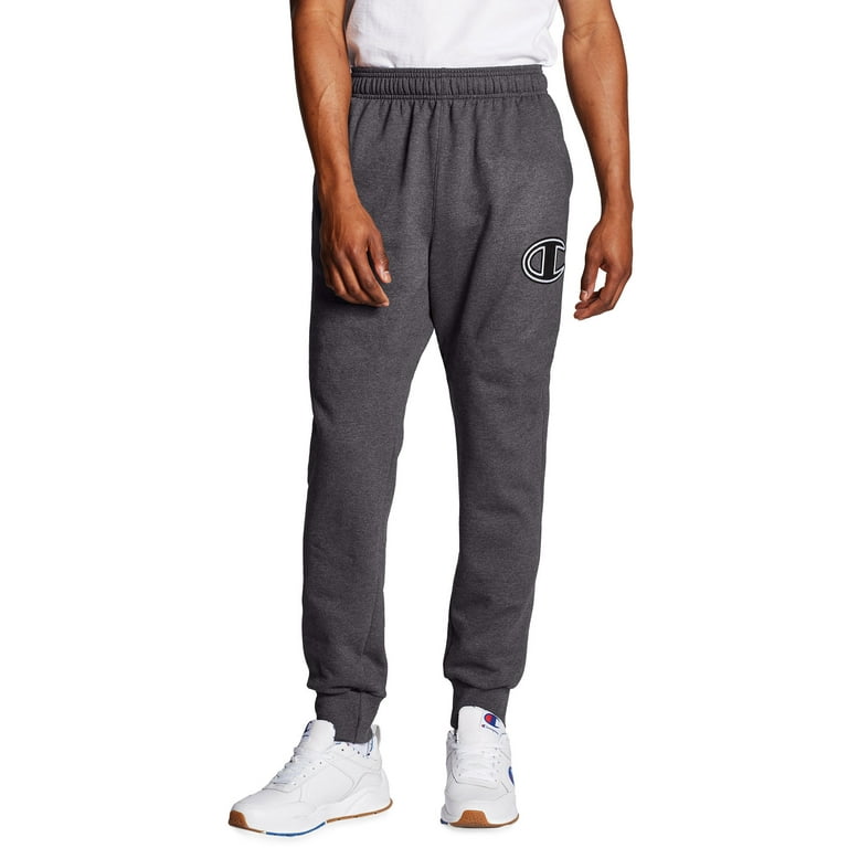 Champion Men s Powerblend Applique Joggers Walmart
