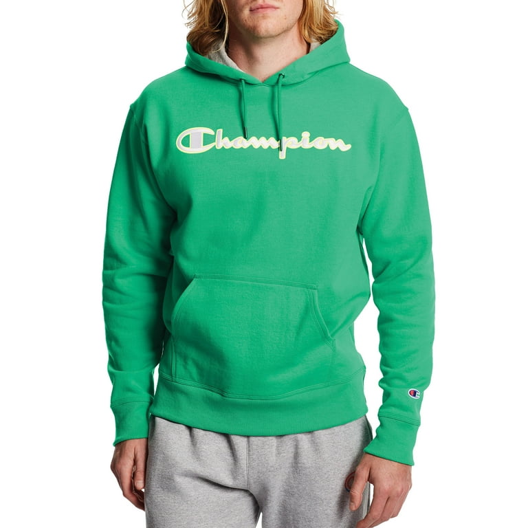 Champion Men s Powerblend Applique Pullover Hoodie Walmart