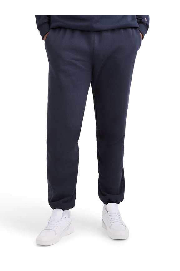 Men’s Powerblend Cinched Bottom Sweatpants with “C” Logo, Standard Fit, Midweight Fleece, Sizes S-XXL