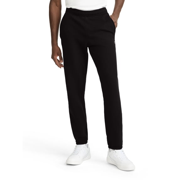 Champion Men’s Powerblend Cinched Bottom Sweatpants with “C” Logo, Standard Fit, Midweight Fleece, Sizes S-XXL