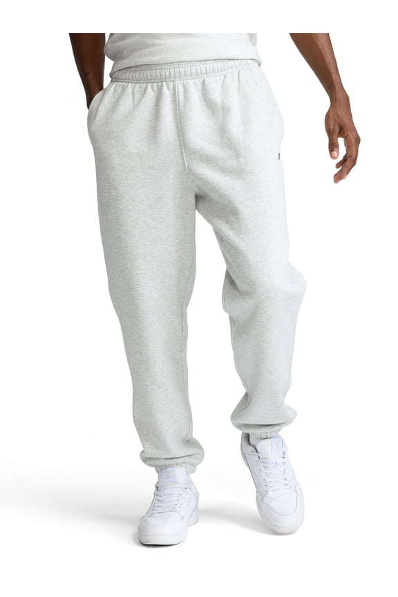 Men’s Powerblend Cinched Bottom Sweatpants with “C” Logo, Standard Fit, Midweight Fleece, Sizes S-XXL