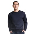 thumbnail image 1 of Champion Men’s Powerblend Crewneck Sweatshirt with “C” Logo, Standard Unisex Fit, Midweight Fleece, Sizes S-4XL, 1 of 9