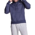thumbnail image 1 of Champion Men's Powerblend Fleece Chest Script Logo Hoodie, up to Size 2XL, 1 of 5