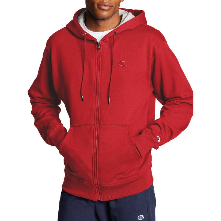 Champion powerblend fleece online full zip hoodie