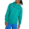 thumbnail image 1 of Champion Men's Powerblend Fleece Graphic Script Logo Pullover Hoodie, up to Size 2XL, 1 of 5