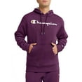 thumbnail image 1 of Champion Men's Powerblend Fleece Graphic Script Logo Pullover Hoodie, up to Size 2XL, 1 of 4