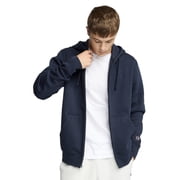 Men’s Powerblend Full-Zip Hoodie with “C” Logo, Standard Unisex Fit, Midweight Fleece, Sizes S-XXL