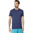 thumbnail image 1 of Champion Men's Powerblend Graphic Tee, Navy Heather Small Script, X-Large, 1 of 1