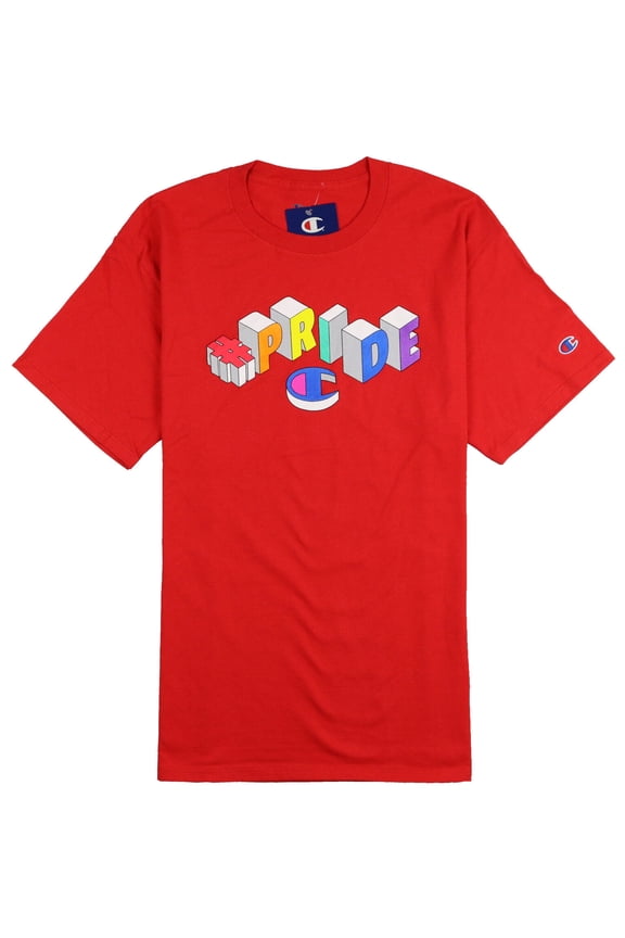 Men's Pride Graphic T-Shirt Small Scarlet Red