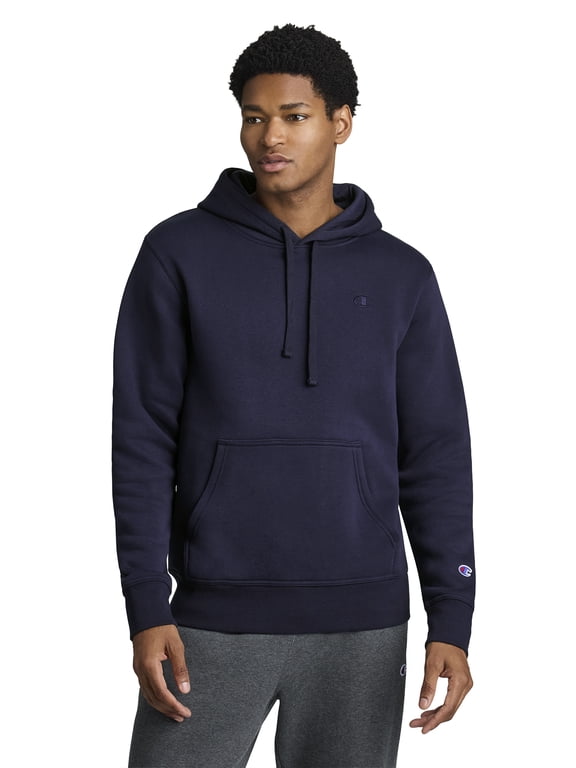 Men's Powerblend Pullover Fleece Hoodie, Standard Unisex Fit, Midweight, C Logo,Sizes S-4XL