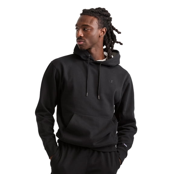 Champion Men's Pullover Fleece Hoodie, Standard Unisex Fit, Midweight, C Logo,Sizes S-4XL