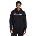 thumbnail image 1 of Champion Men's Powerblend Pullover Fleece Hoodie, Standard Unisex Fit, Midweight Fleece, Script Logo,Sizes S-4X, 1 of 7