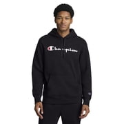 Men's Powerblend Pullover Fleece Hoodie, Standard Unisex Fit, Midweight Fleece, Script Logo,Sizes S-4X