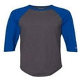 thumbnail image 1 of Champion Men's Raglan Three-Quarter Sleeve Baseball T-Shirt, 1 of 5