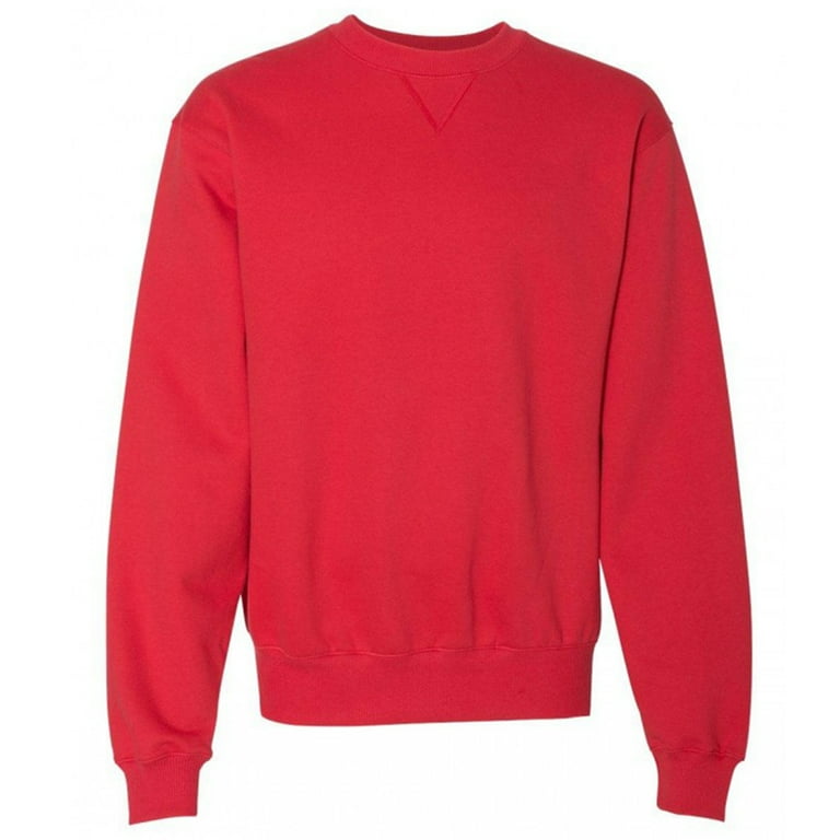 Champion Men s S178 Heavyweight French Terry Crew Neck Sweatshirt Scarlet Red XL