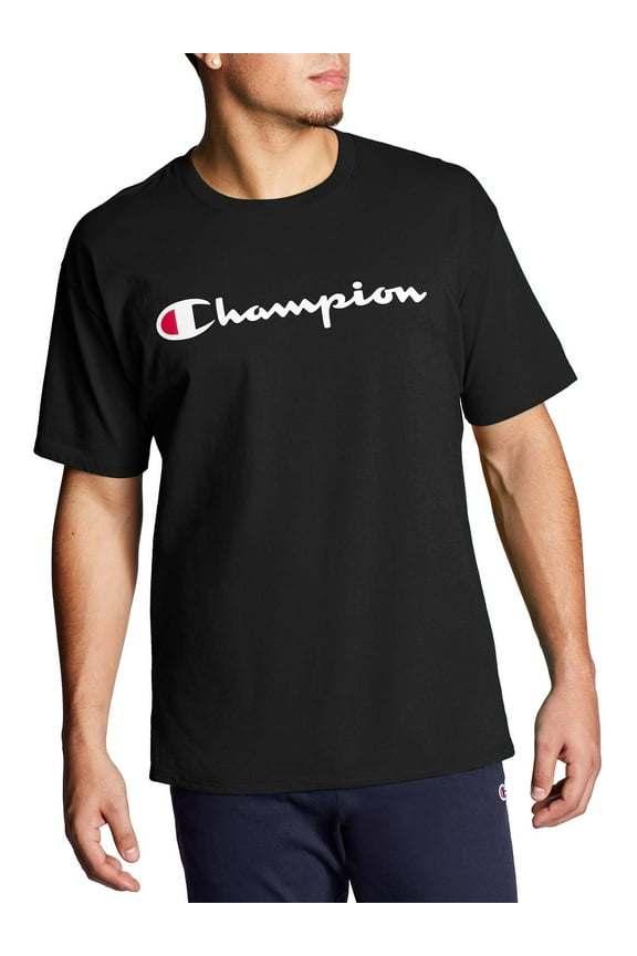 Men's Script Logo Classic Graphic Jersey Tee