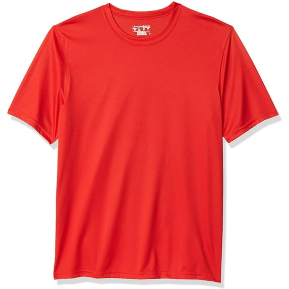 Champion Men's Short Sleeve Double Dry Performance T-Shirt, Scarlet, XXX-Large