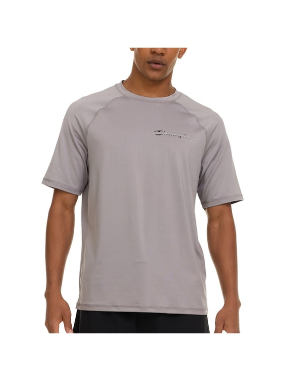 Men's Short Sleeve Rash Guard, UPF 50+ Quick Dry Swim Shirt