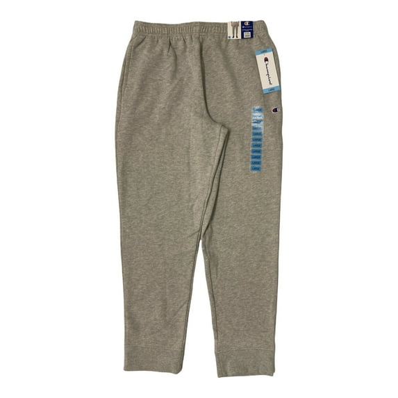 Champion Men's Soft & Warm Fleece Jogger With Pockets (Oxford Grey, XXL)
