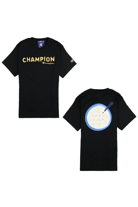 Men's Soup Logo T-Shirt Small Black