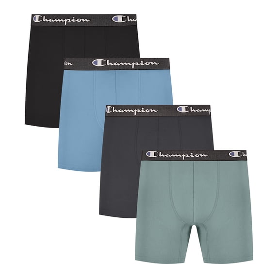 Champion Men's Sport Soft Performance Boxer Briefs