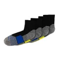 thumbnail image 1 of Champion Men's Sport Tech Ankle Sock 4 Pack in Black, One Size, 1 of 2