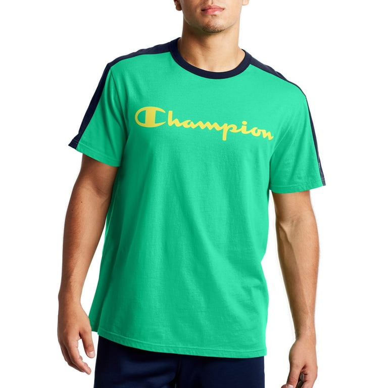 Champion color block shirt cheap