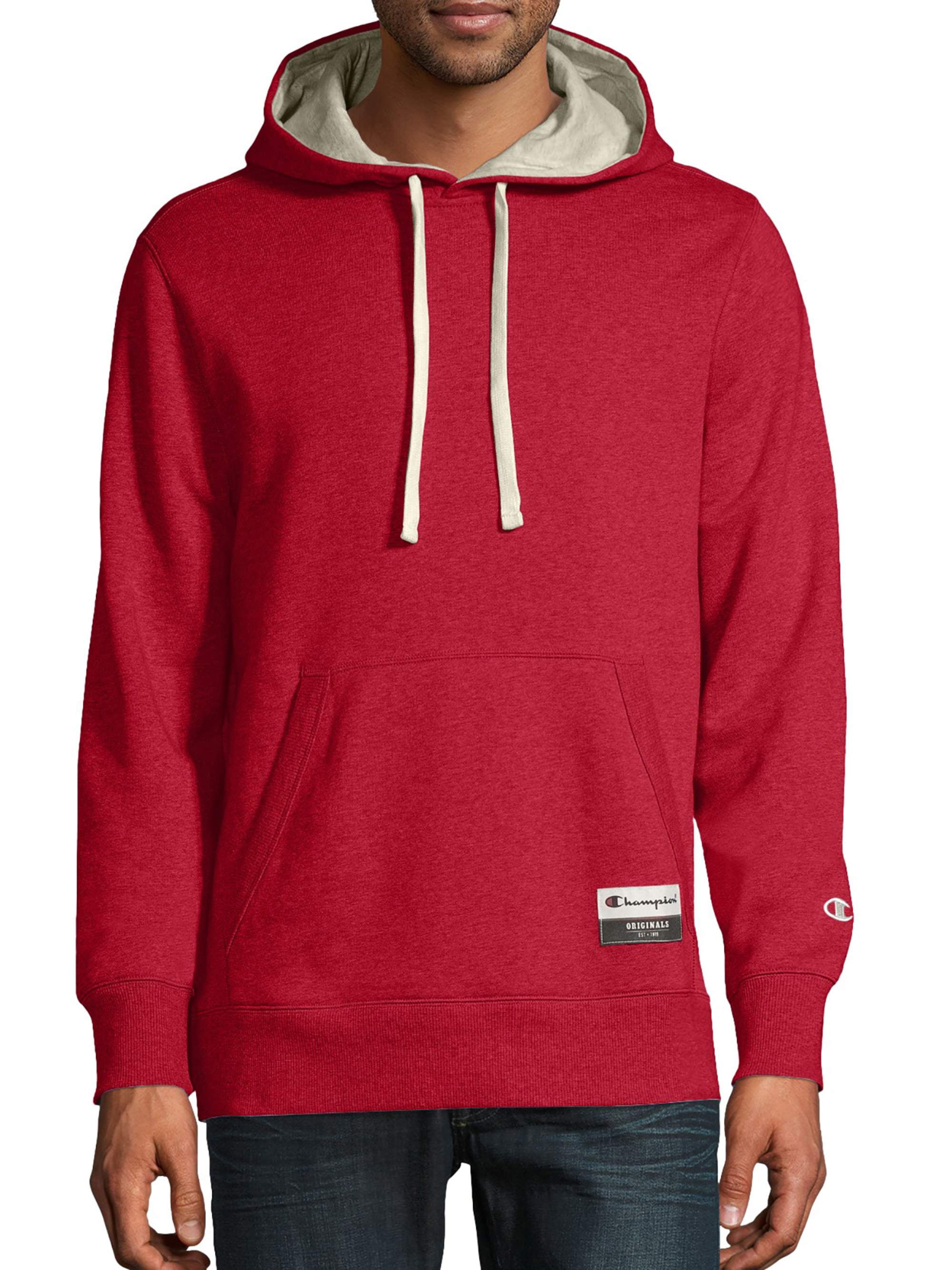 Champion Men's Sueded Fleece Pullover Hoodie, up to Size 3XL - Walmart.com