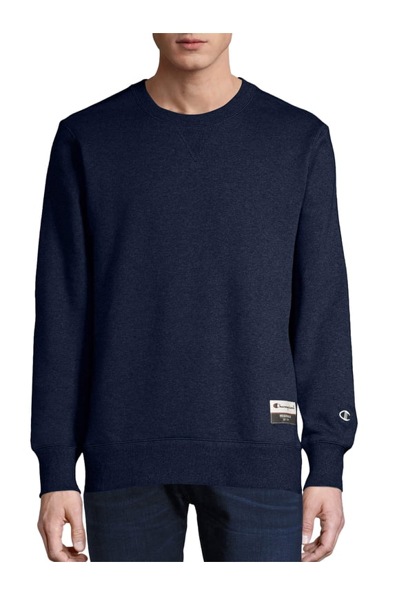 Men's Sueded Fleece Sweatshirt, up to Size 3XL