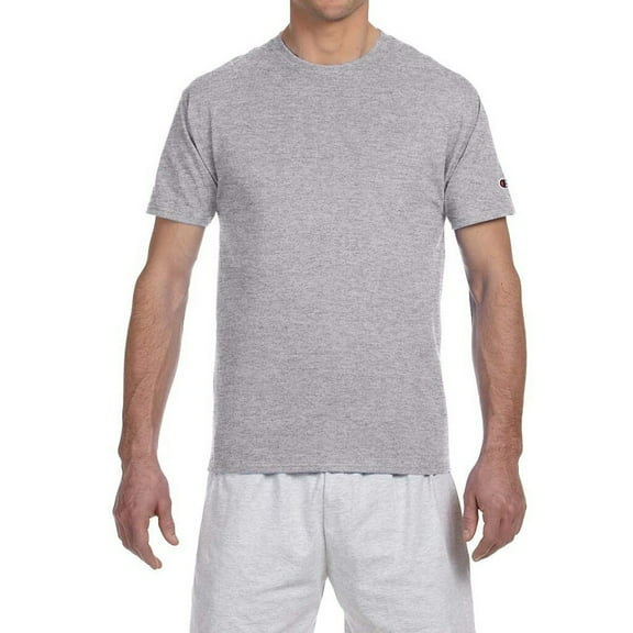 Champion Men's T-Shirt 6.1 oz. Athletic Workout Fitness Short Sleeve Shirt T525C, Charcoal, 2XL