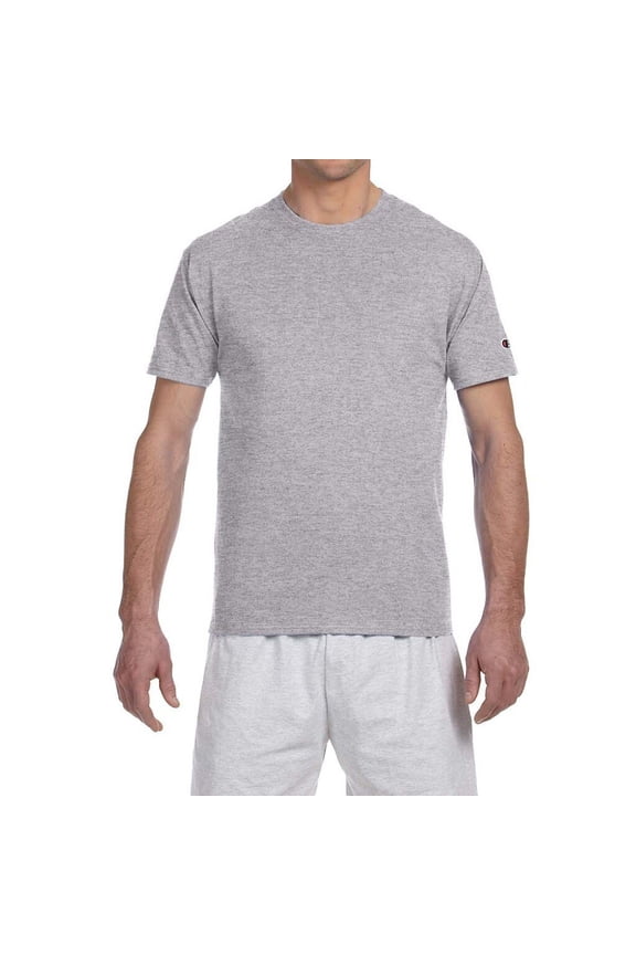 Men's T-Shirt 6.1 oz. Athletic Workout Fitness Short Sleeve Shirt T525C, Light Steel, S