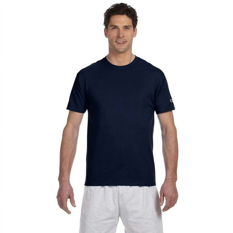Champion Men s Tagless Short Sleeve Cotton T Shirt T525C