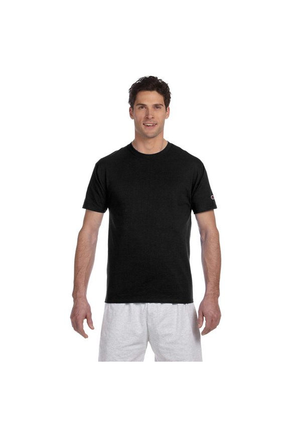 Men's Tagless Short Sleeve Cotton T-Shirt T525C