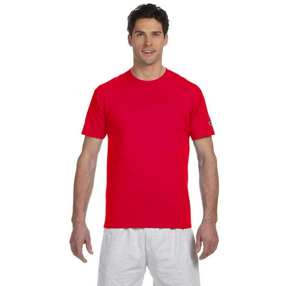 Champion Men's Tagless Short Sleeve Cotton T-Shirt T525C